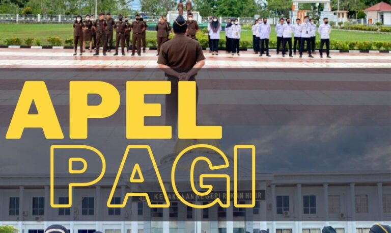 Apel Pagi – Senin, 27 Juni 2022