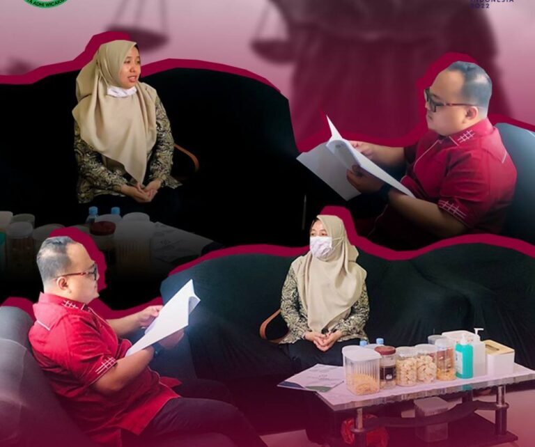 Kegiatan Koordinasi dan Penyerahan Usulan Pelaksanaan Forum Oleh Kasi Datun Kejari Rohil