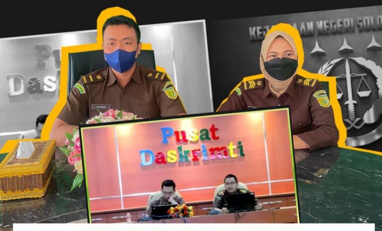 Kegiatan Video confference tentang Optimalisasi Layanan Subdomain.kejaksaan.go.id