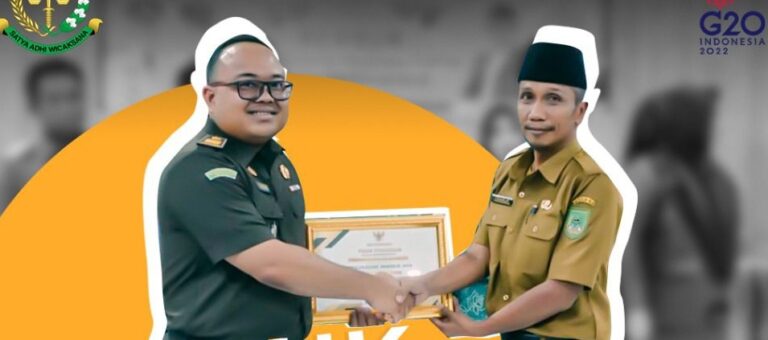 Kasi Datun Kejari Rohil menghadiri Acara “Rembuk Aksi Percepatan Stunting Kabupaten Rokan Hilir Tahun 2022”