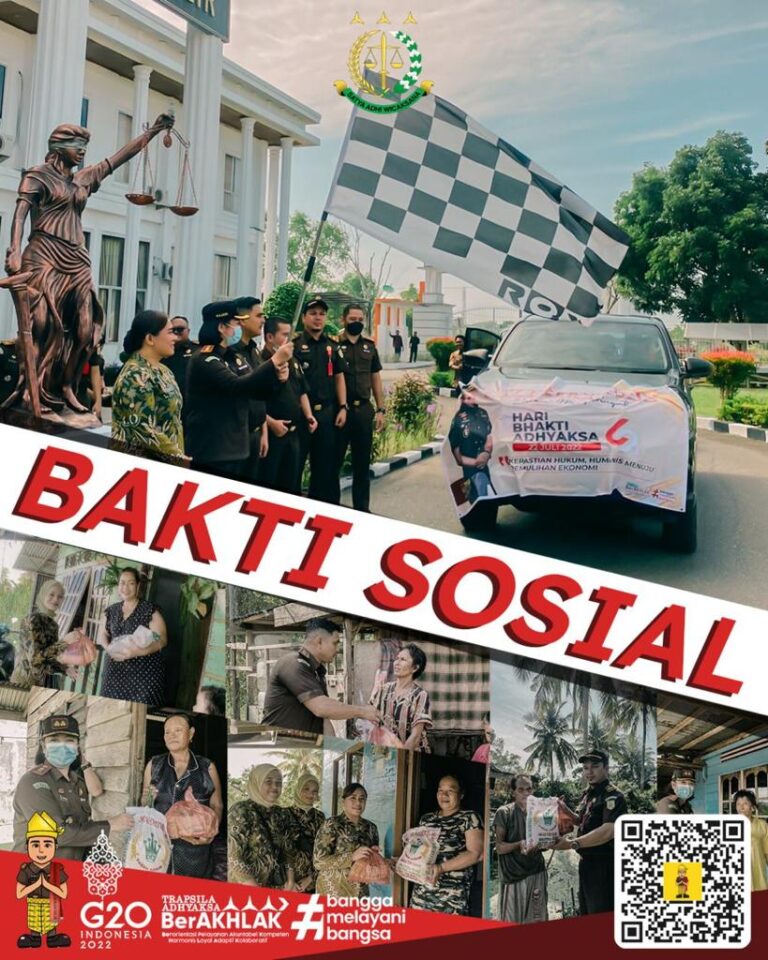 BAKTI SOSIAL DALAM RANGKA HBA KE 62 DAN HUT IAD KE XXII