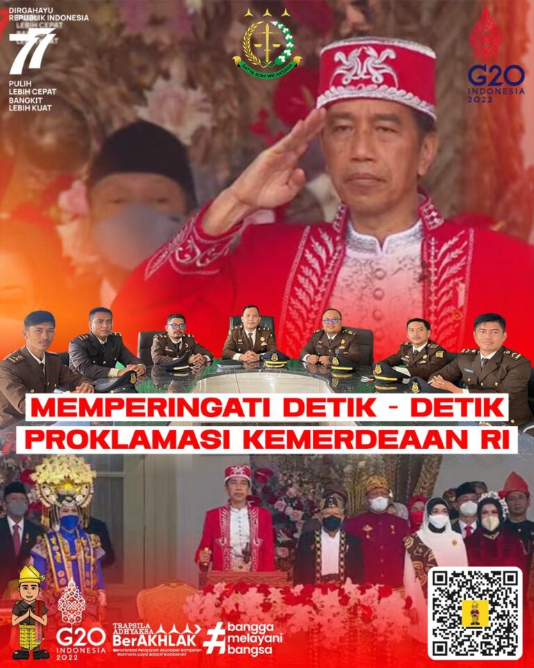 MEMPERINGATI DETIK-DETIK PROKLAMASI KEMERDEKAAN RI