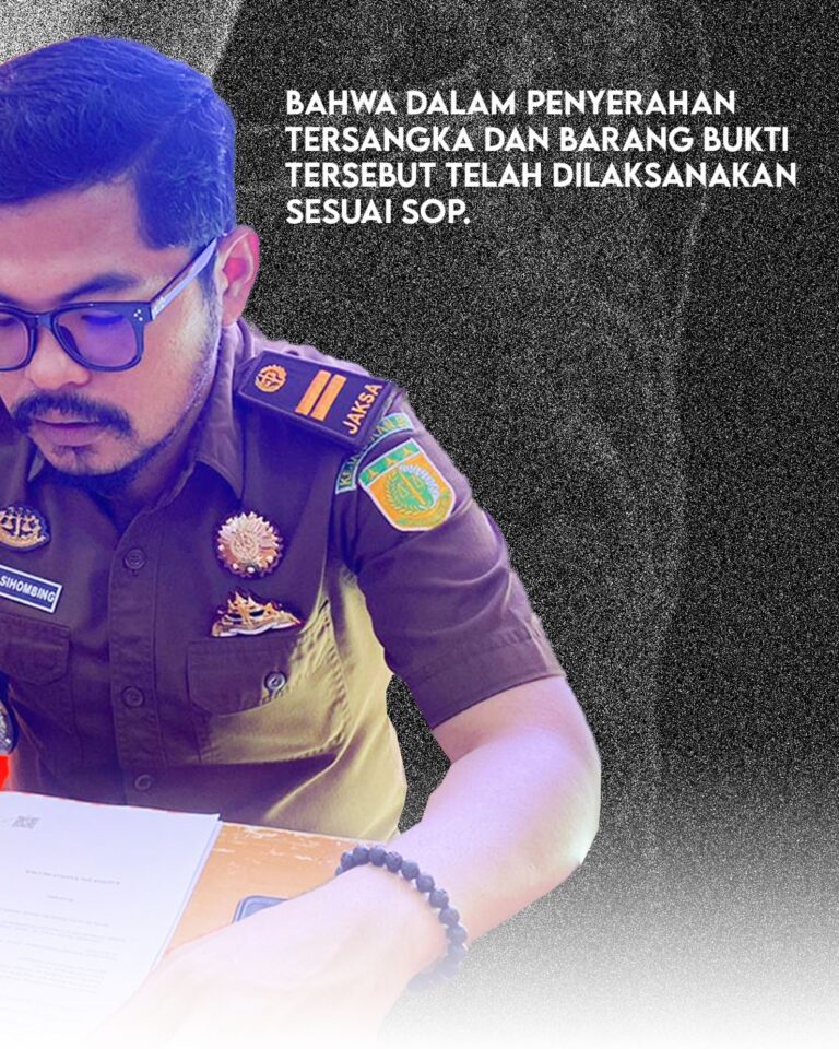 Penyerahan tersangka dan barang bukti (Tahap II) Kamis, 08 September 2022