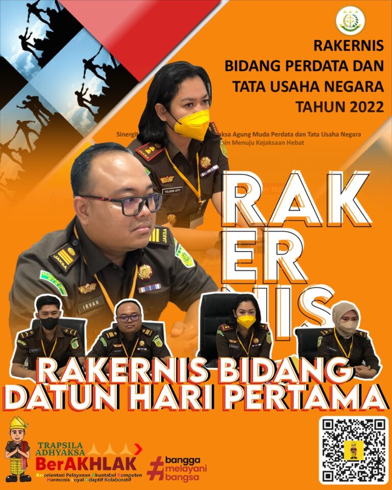 PEMBUKAAN RAKERNIS BIDANG DATUN TAHUN 2022