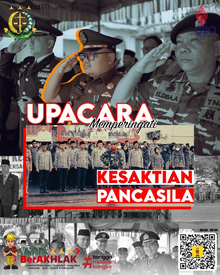 Upacara Memperingati Kesaktian Pancasila di Bagansiapiapi