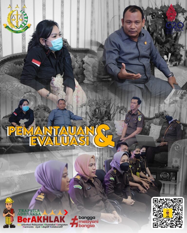 PEMANTAUAN DAN EVALUASI (MONEV) OLEH ASBIN KEJATI RIAU