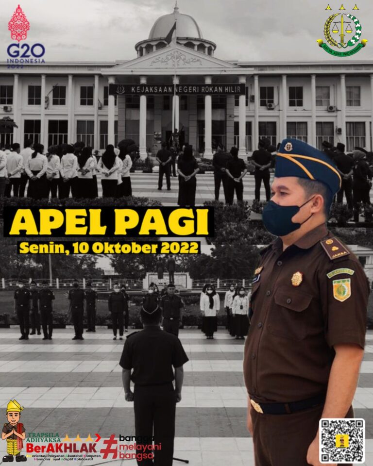 APEL PAGI – SENIN , 10 OKTOBER 2022
