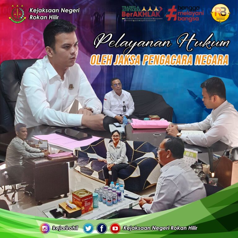 TIM JPN KEJARI ROHIL MEMBERIKAN PELAYANAN DAN INFORMASI HUKUM KEPADA BUMD