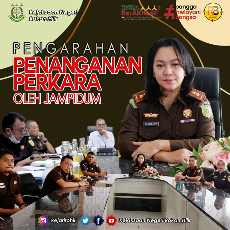 Pengarahan JAMPIDUM tentang Teknis Penanganan Perkara Penting, 31 Januari 2024.