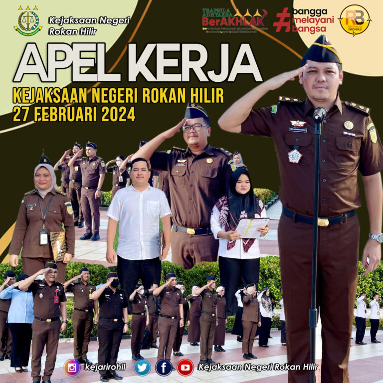 APEL KERJA SELASA, 27 Februari 2024