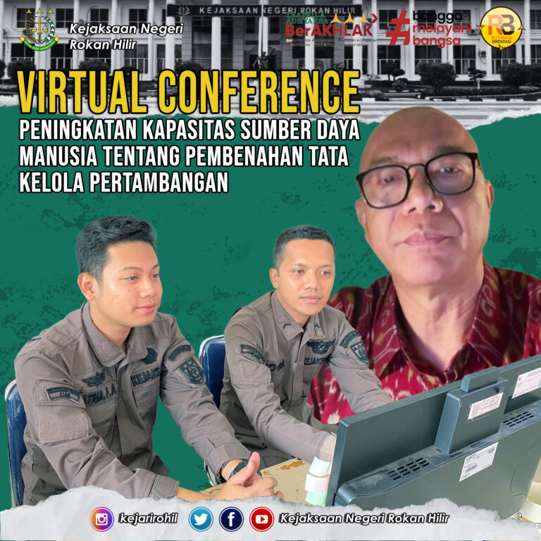 Virtual Conference Peningkatan Kapasitas Sumber Daya Manusia