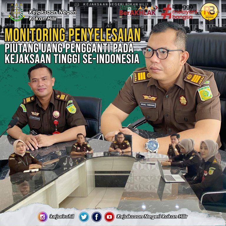 Monitoring Penyelesaian Piutang Uang Pengganti pada Kejaksaan Tinggi se-Indonesia