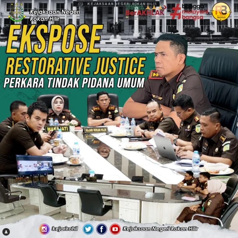 EKSPOSE RESTORATIVE JUSTICE PERKARA TINDAK PIDANA UMUM