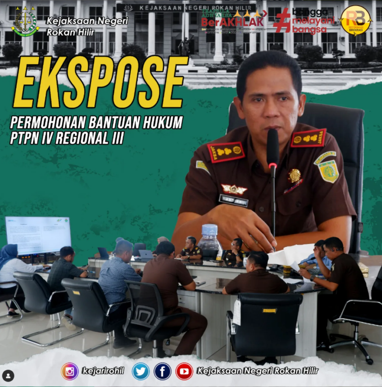 EKSPOSE PERMOHONAN BANTUAN HUKUM PTPN IV REGIONAL III