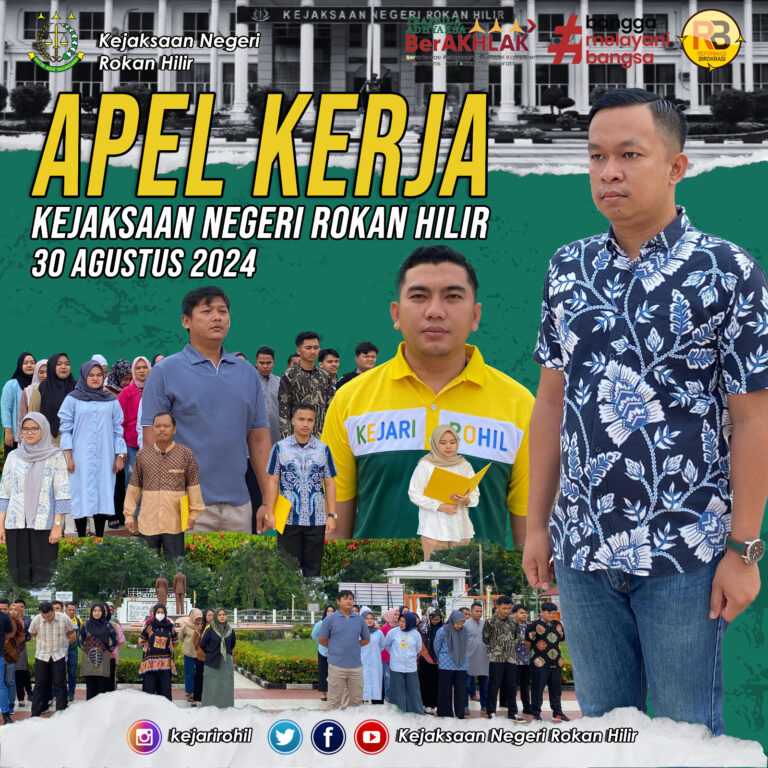 APEL KERJA 30 Agustus 2024