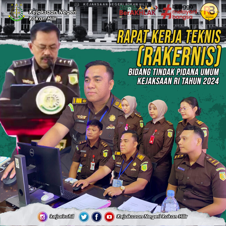 Rapat Kerja Teknis Bidang Tindak Pidana Umum Kejaksaan RI Tahun 2024