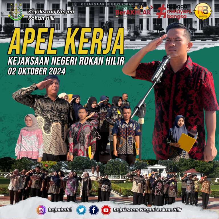 APEL KERJA – SELASA , 02 OKTOBER 2024