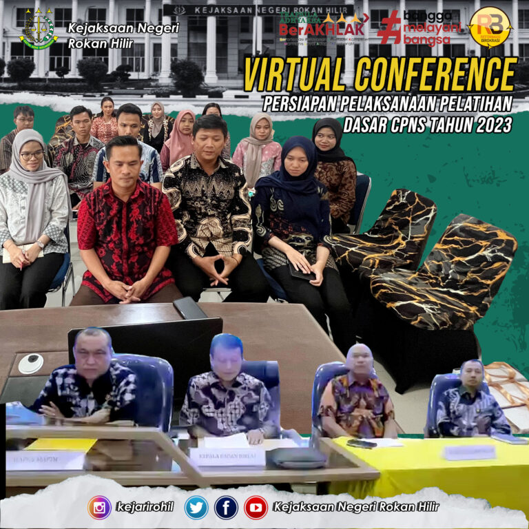 Virtual Conference Persiapan Pelaksanaan Pelatihan Dasar CPNS Tahun 2023