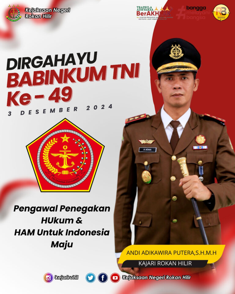Selamat Dirgahayu ke-49 Babinkum TNI