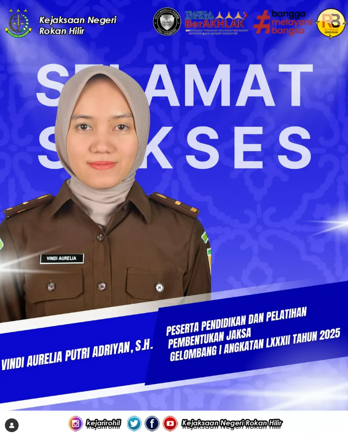 Selamat dan Sukses Vindi Aurelia Putri Adriyan, S.H