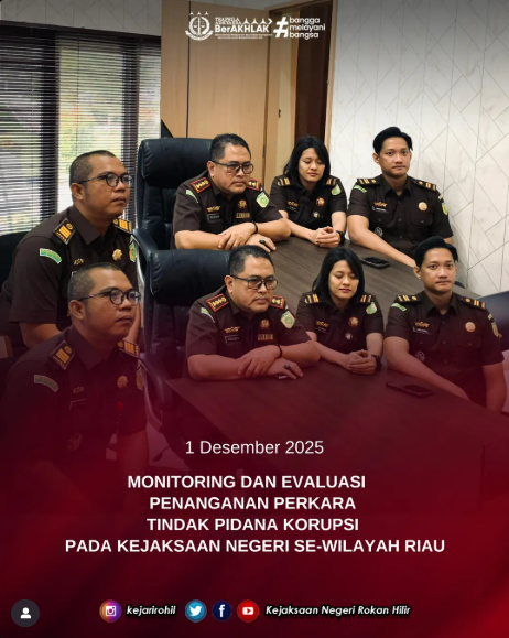 Monitoring & Evaluasi Penanganan Perkara Tipikor