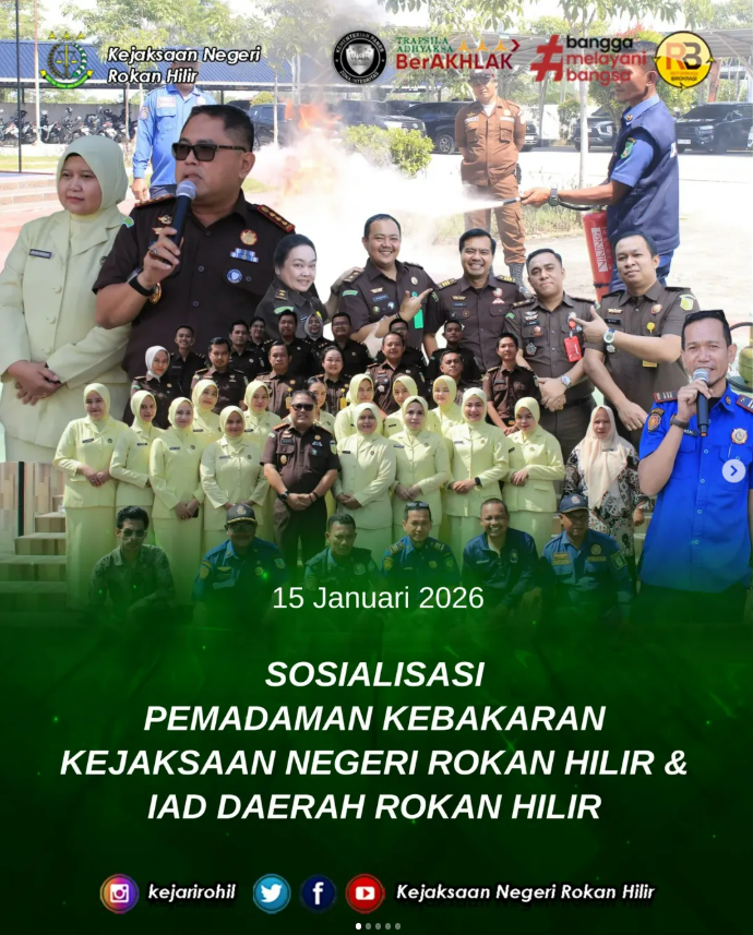 Sosialisasi dan Simulasi Pemadaman Kebakaran