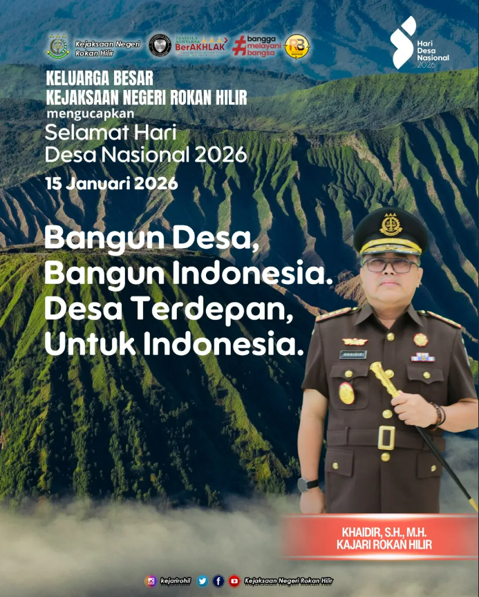 Selamat Hari Desa Nasional 2026