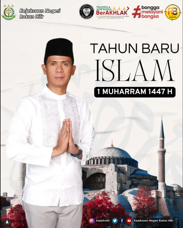 Selamat Tahun Baru Islam 1 Muharram 1447 H “Hijrah Menuju Pribadi yang Lebih Baik dan Bermakna”