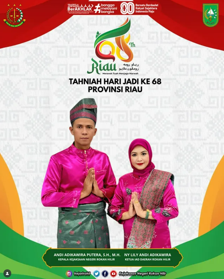DIRGAHAYU PROVINSI RIAU KE-68 Sabtu, 9 Agustus 2025
