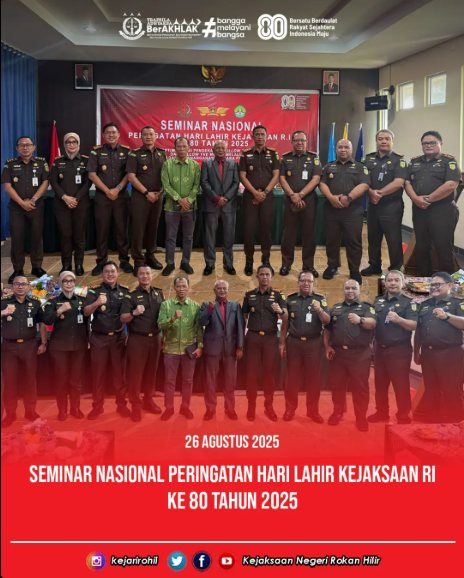Seminar Nasional Peringatan Hari Lahir Kejaksaan RI ke-80 Tahun 2025
