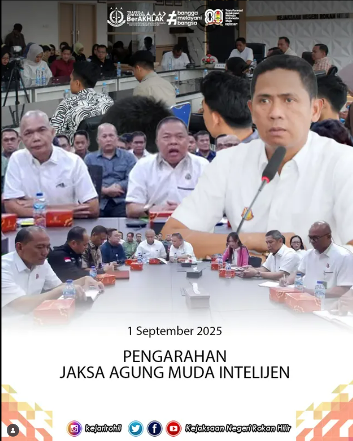 PENGARAHAN JAKSA AGUNG MUDA INTELIJEN.