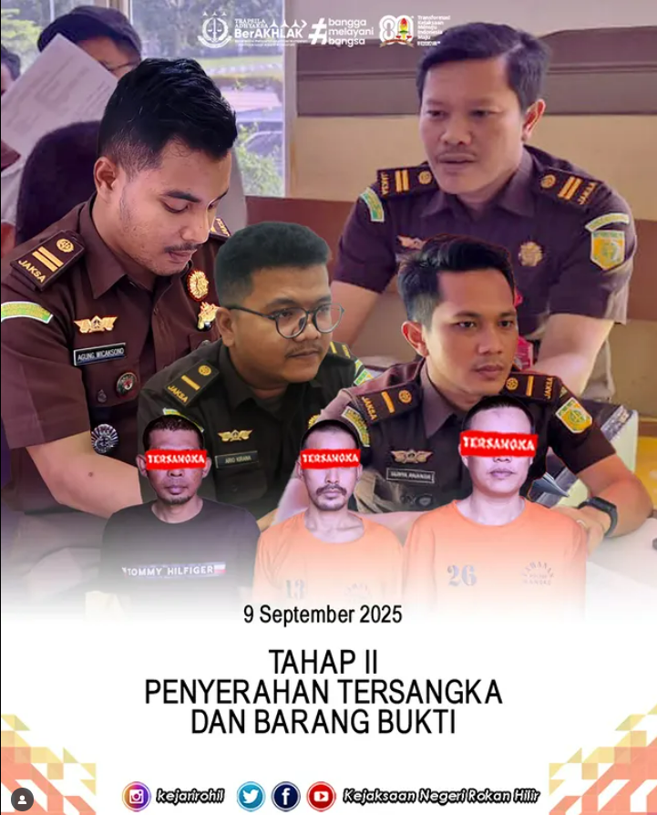 Tahap Dua Pidana Umum – Selasa, 9 September 2025