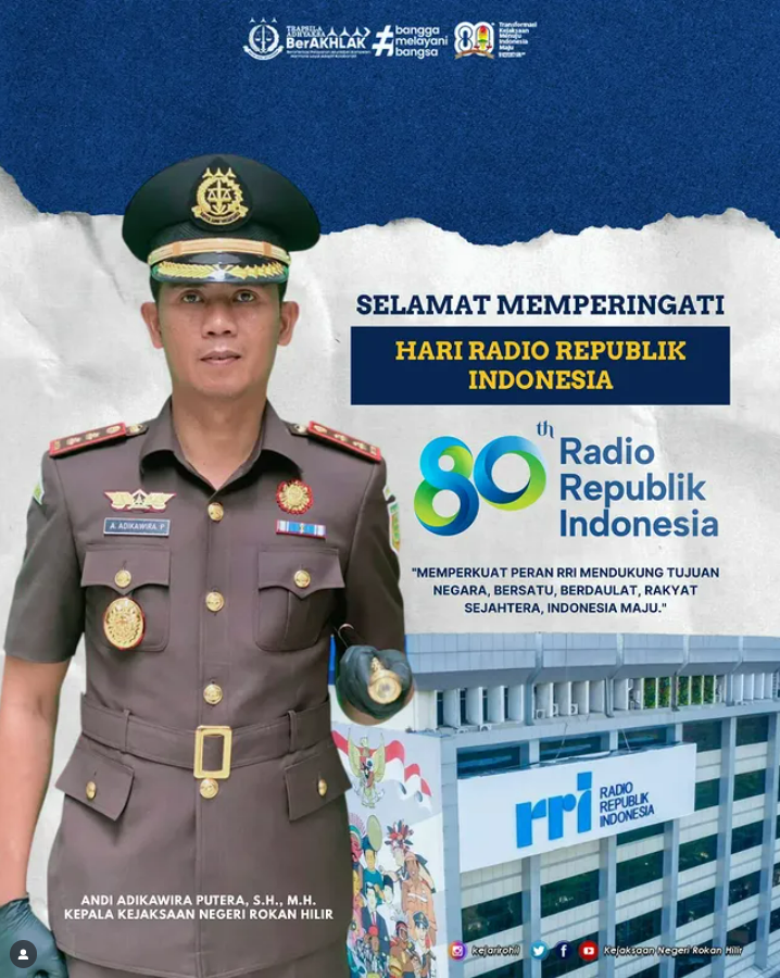 DIRGAHAYU RADIO REPUBLIK INDONESIA KE-80 11 September 2025