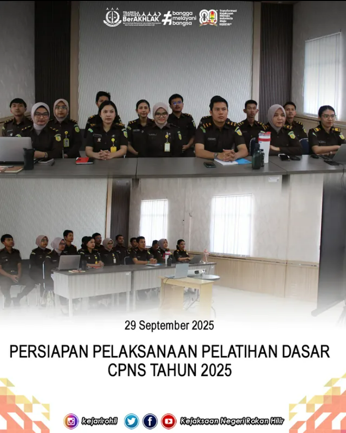 Persiapan Pelaksanaan Pelatihan Dasar (Latsar) CPNS Tahun 2025