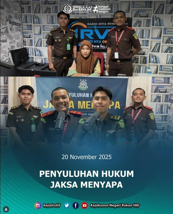 PENERANGAN HUKUM “JAKSA MENYAPA” KEJAKSAAN NEGERI ROKAN HILIR