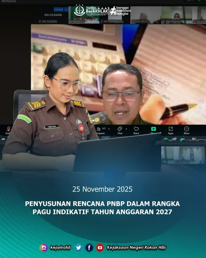 Penyusunan Rencana PNBP dalam rangka Pagu Indikatif Tahun Anggaran 2027