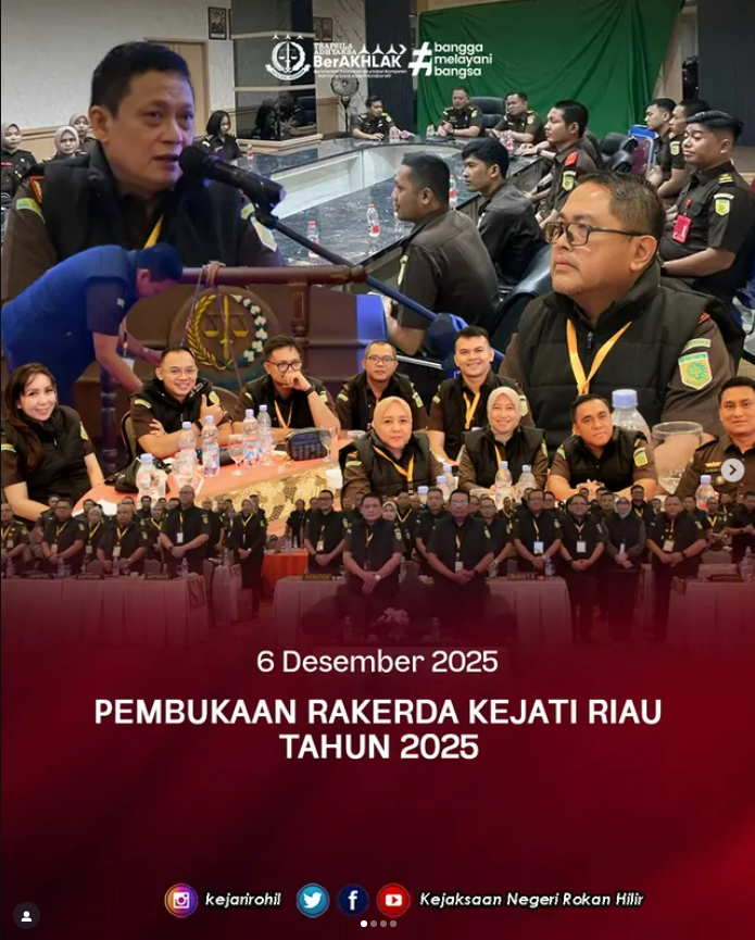 PEMBUKAAN RAKERDA KEJATI RIAU TAHUN 2025