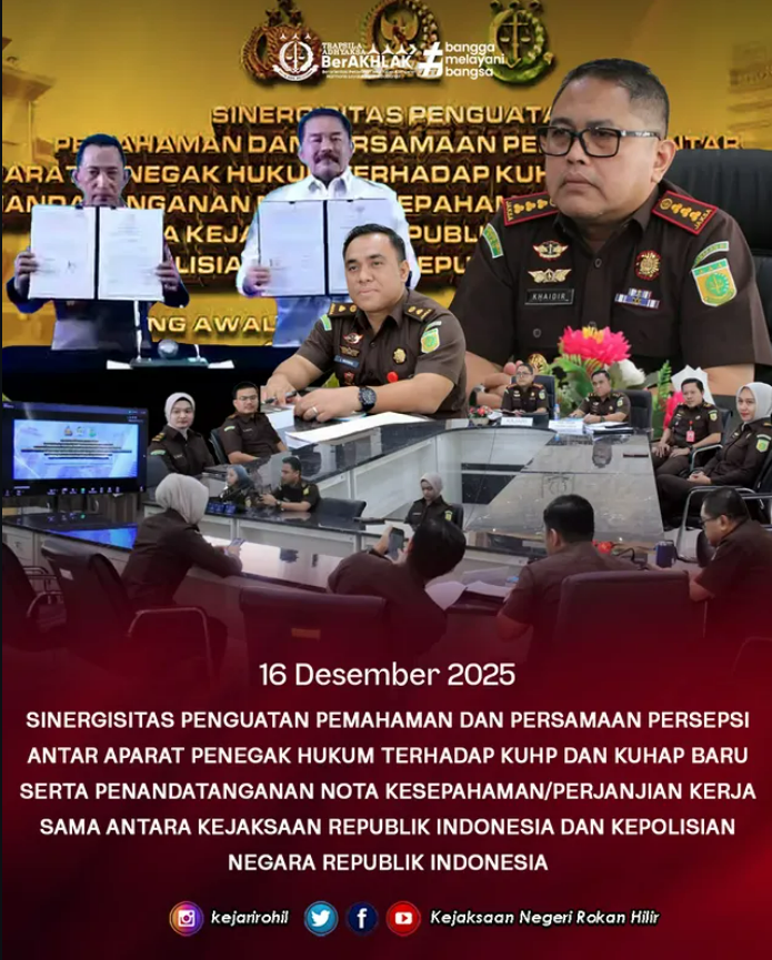 SINERGISITAS APARAT PENEGAK HUKUM