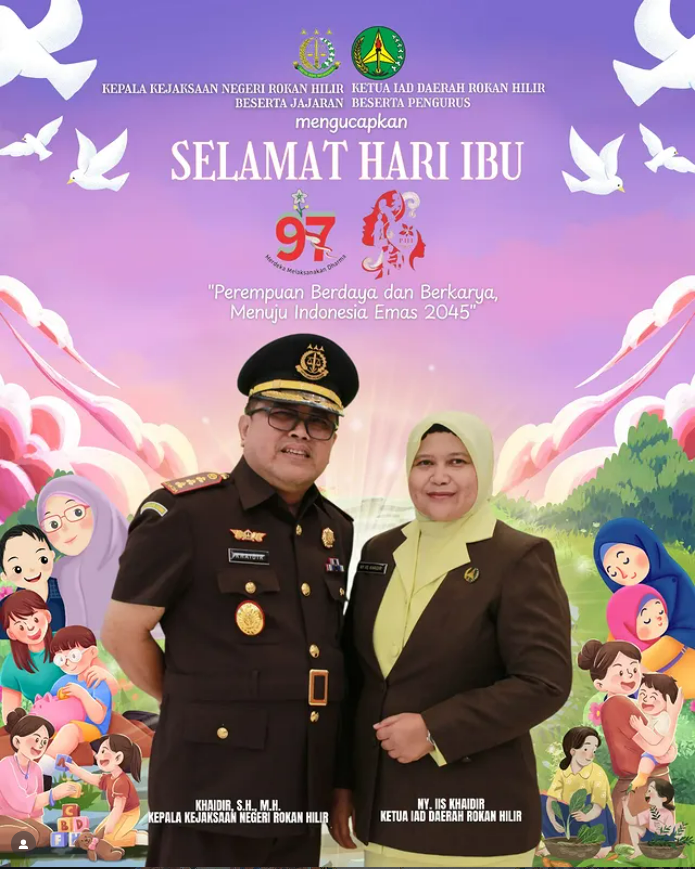 Selamat Memperingati Hari Ibu 22 Desember 2025 “Perempuan Berdaya dan Berkarya, Menuju Indonesia Emas 2045”