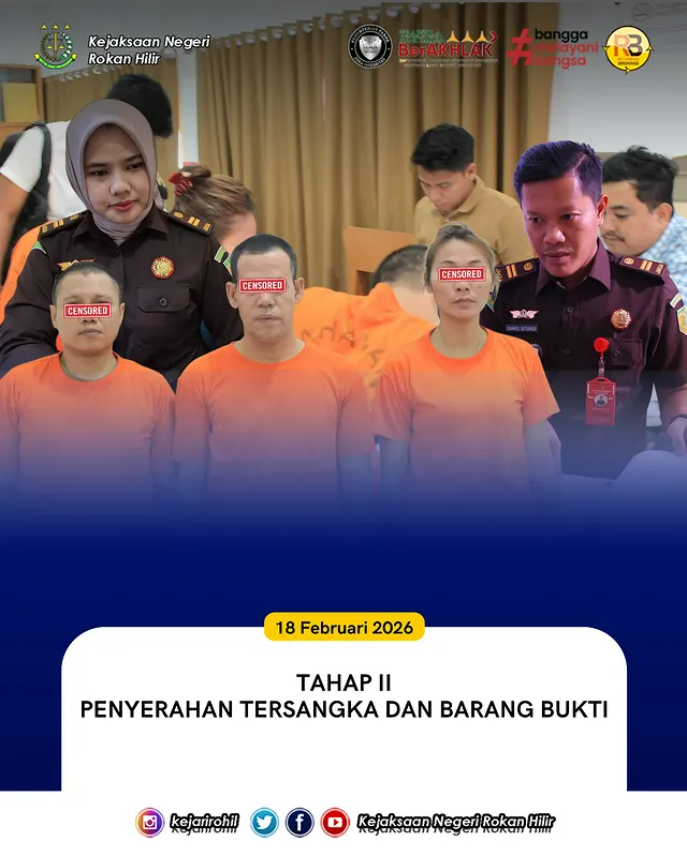 TAHAP DUA PIDANA UMUM – RABU, 18 FEBRUARI 2026