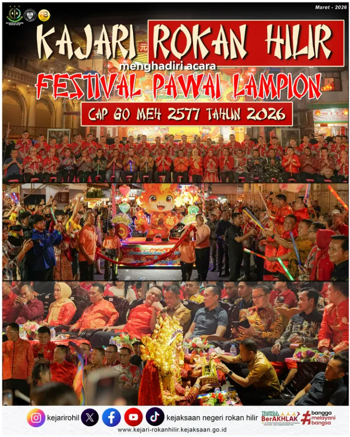 Festival Pawai Lampion Cap Go Meh 2577 Tahun 2026 Kabupaten Rokan Hilir