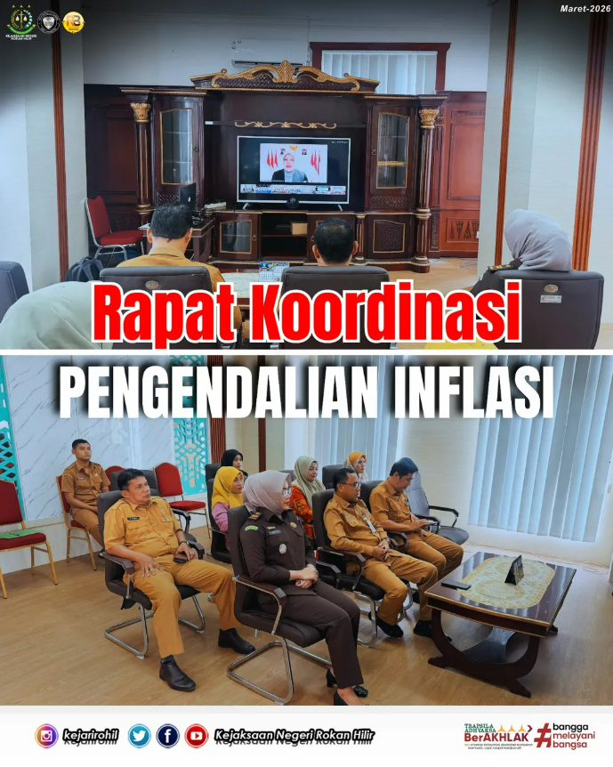 Kepala Subseki Pertimbangan Hukum, Nadini Cista, S.H. menghadiri Rapat Koordinasi (Rakor) Pengendalian Inflasi Daerah Tahun 2026