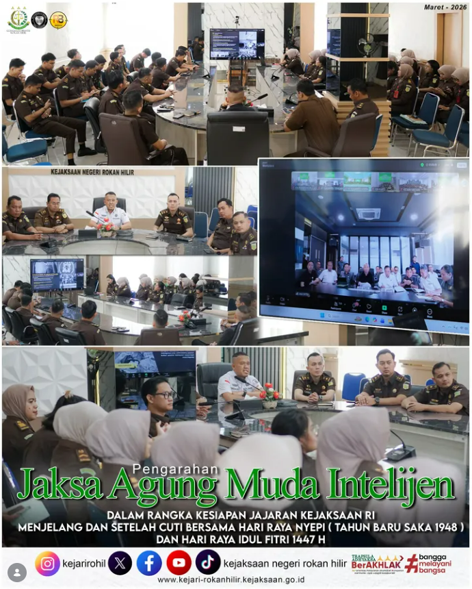 Pengarahan Jaksa Agung Muda Intelijen