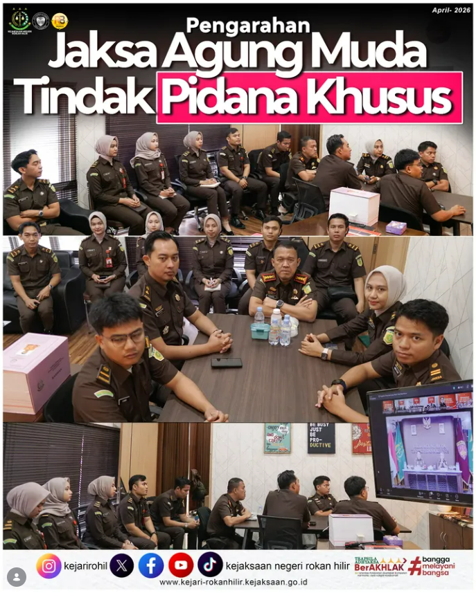 PENGARAHAN JAKSA AGUNG MUDA TINDAK PIDANA KHUSUS