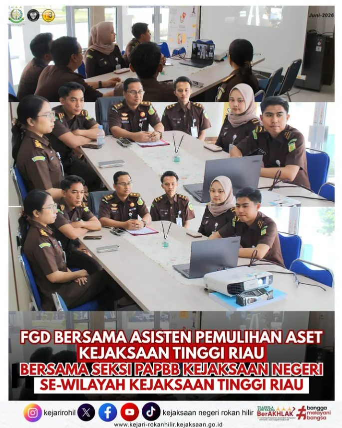 FOCUS GROUP DISCUSSION (FGD) Bidang Pemulihan Aset